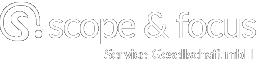 scope & focus Logo